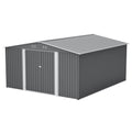 12x14 ft Outdoor Metal Storage Shed