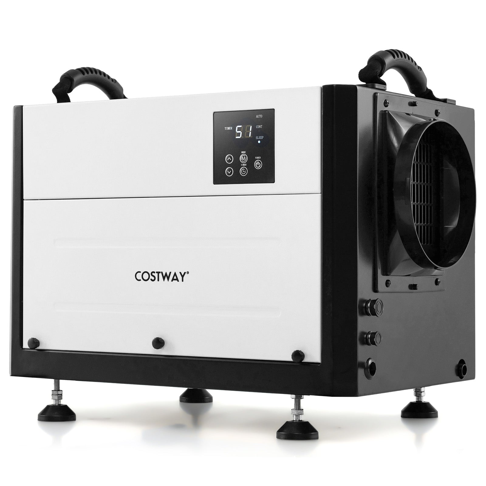 124 Pint Crawl Space Dehumidifier with 3 Modes and 24H Timer