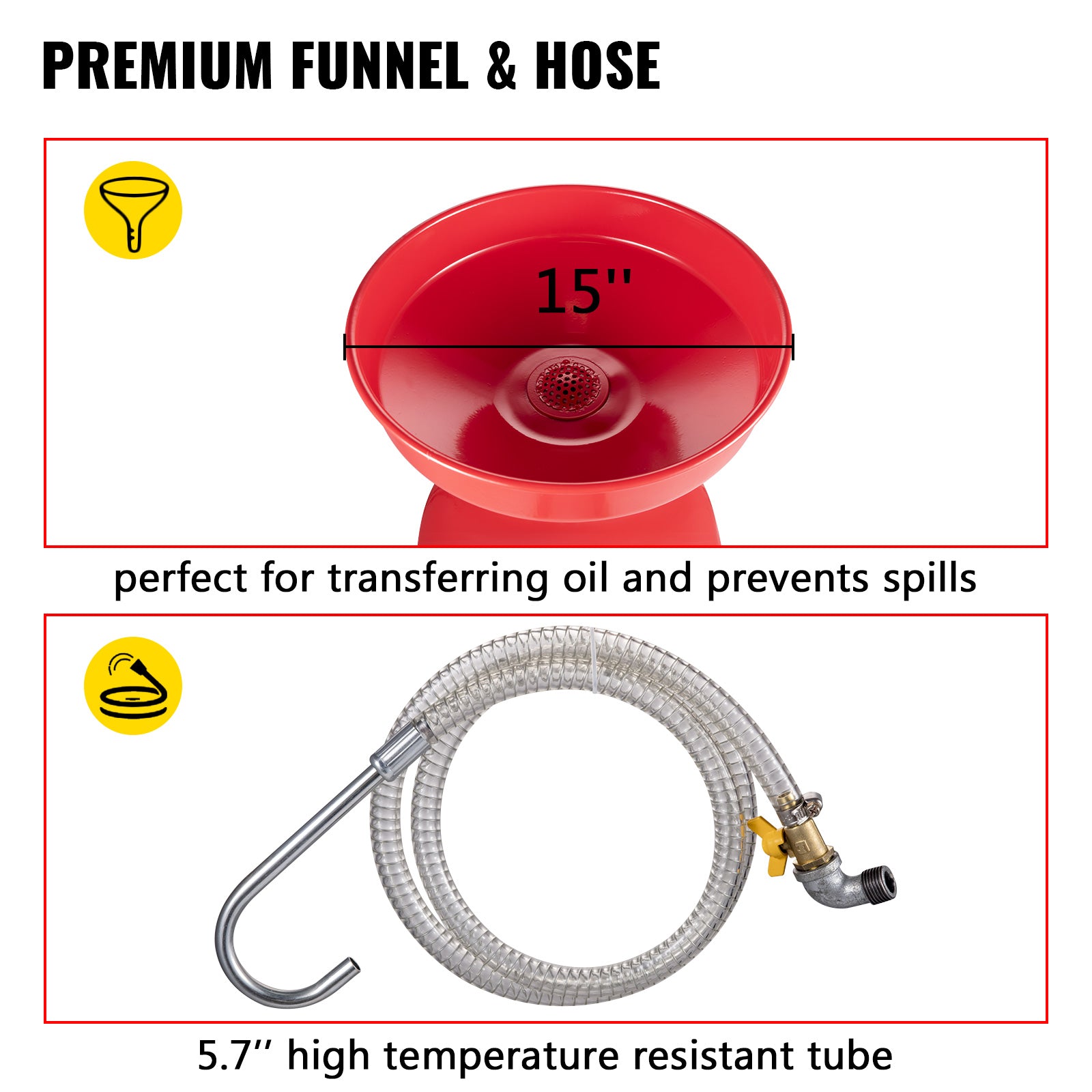 20 Gallon Portable Waste Oil Drain Tank