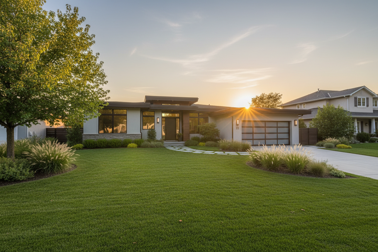 About Us Hero - Manicured Yard